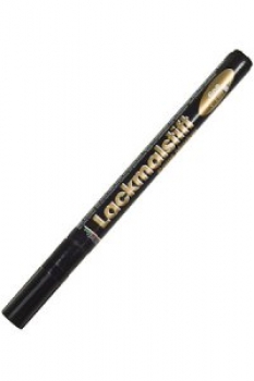 Lackmalstift fine schwarz, Strichstärke 1-2mm